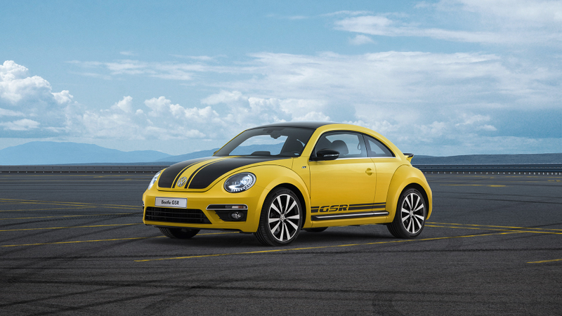 Illustration for article titled 2014 Volkswagen Beetle GSR And R-Line: Angry Bugs With Angry Names And Happy Faces